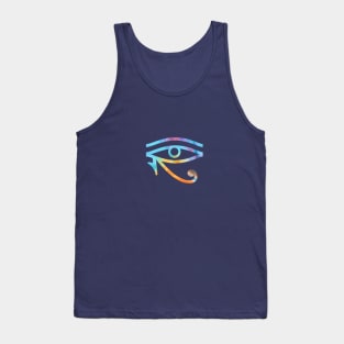 The Eye of Horus - Colourful. Tank Top